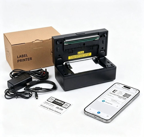 Usb bluetooth thermal label - +,