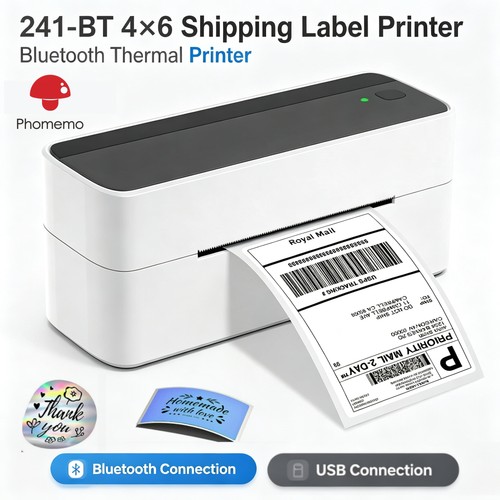 Phomemo thermal shipping label - phomemo,