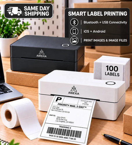 Shipping label printer - printer, 4x6