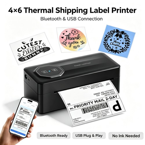 Phomemo bluetooth 4x6 thermal - phomemo,